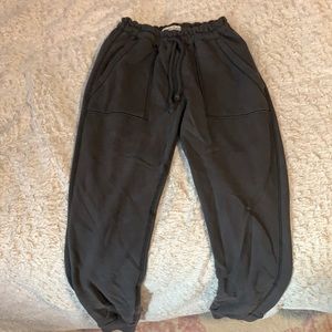 Abercrombie and Fitch dark gray sweatpants